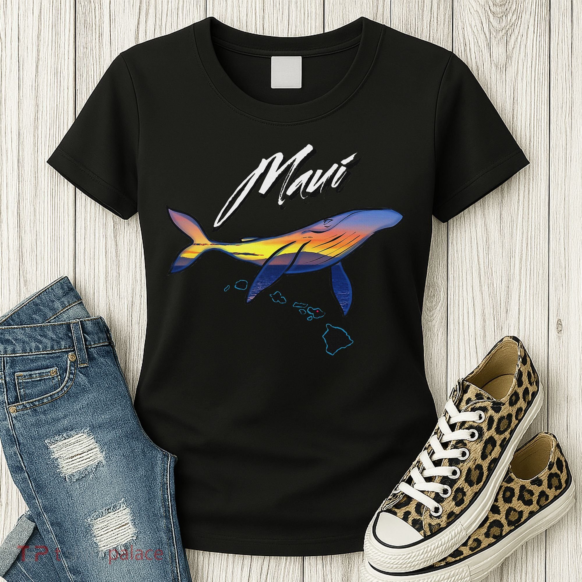 Maui Humpback Whale Women's T-Shirt