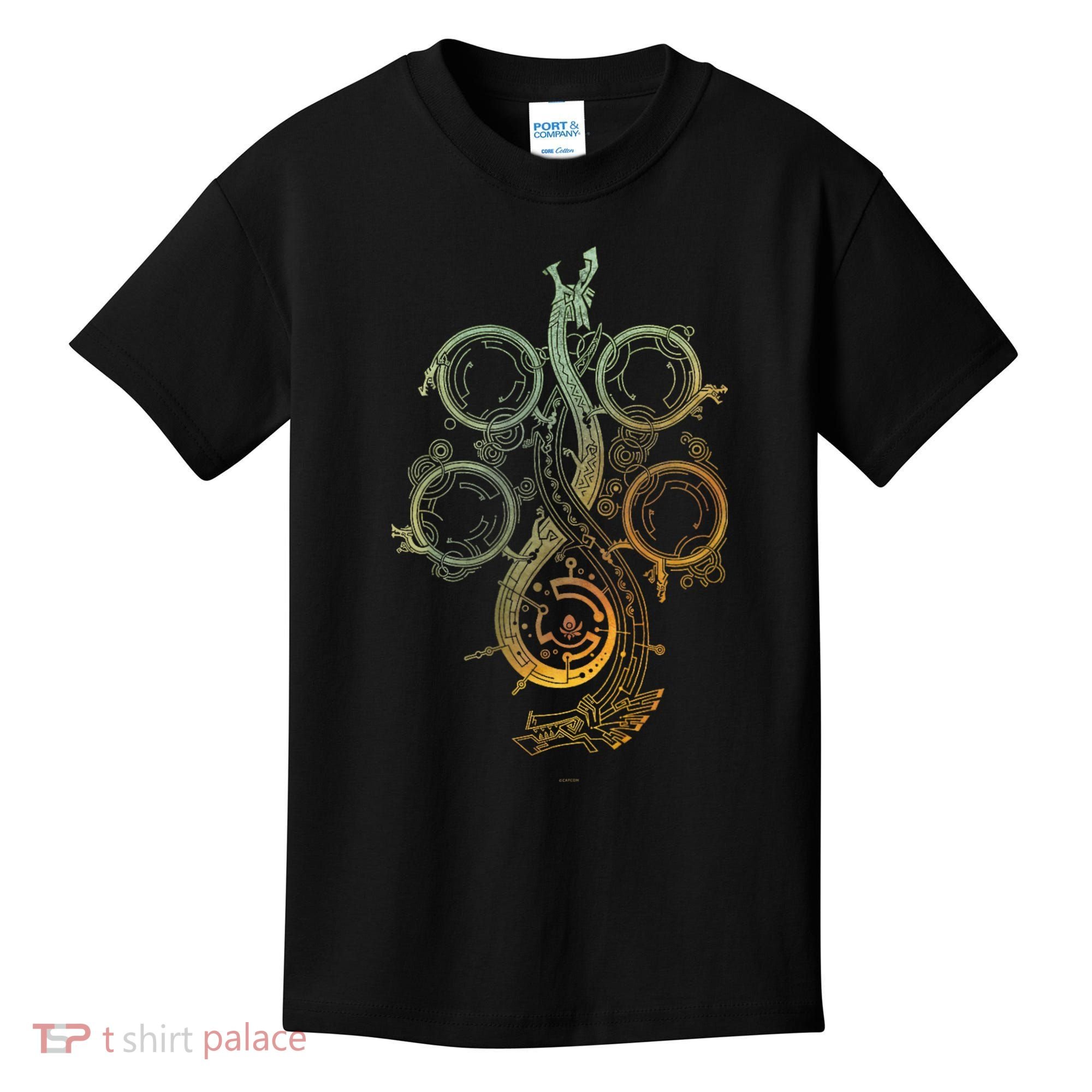 Monster Hunter Wilds Symbol Kids T-Shirt