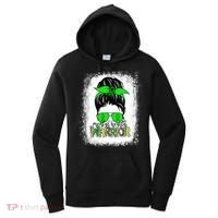 Mental Health Warrior Messy Bun Tal Health Awareness Gift Women's Hoodie thumb 0