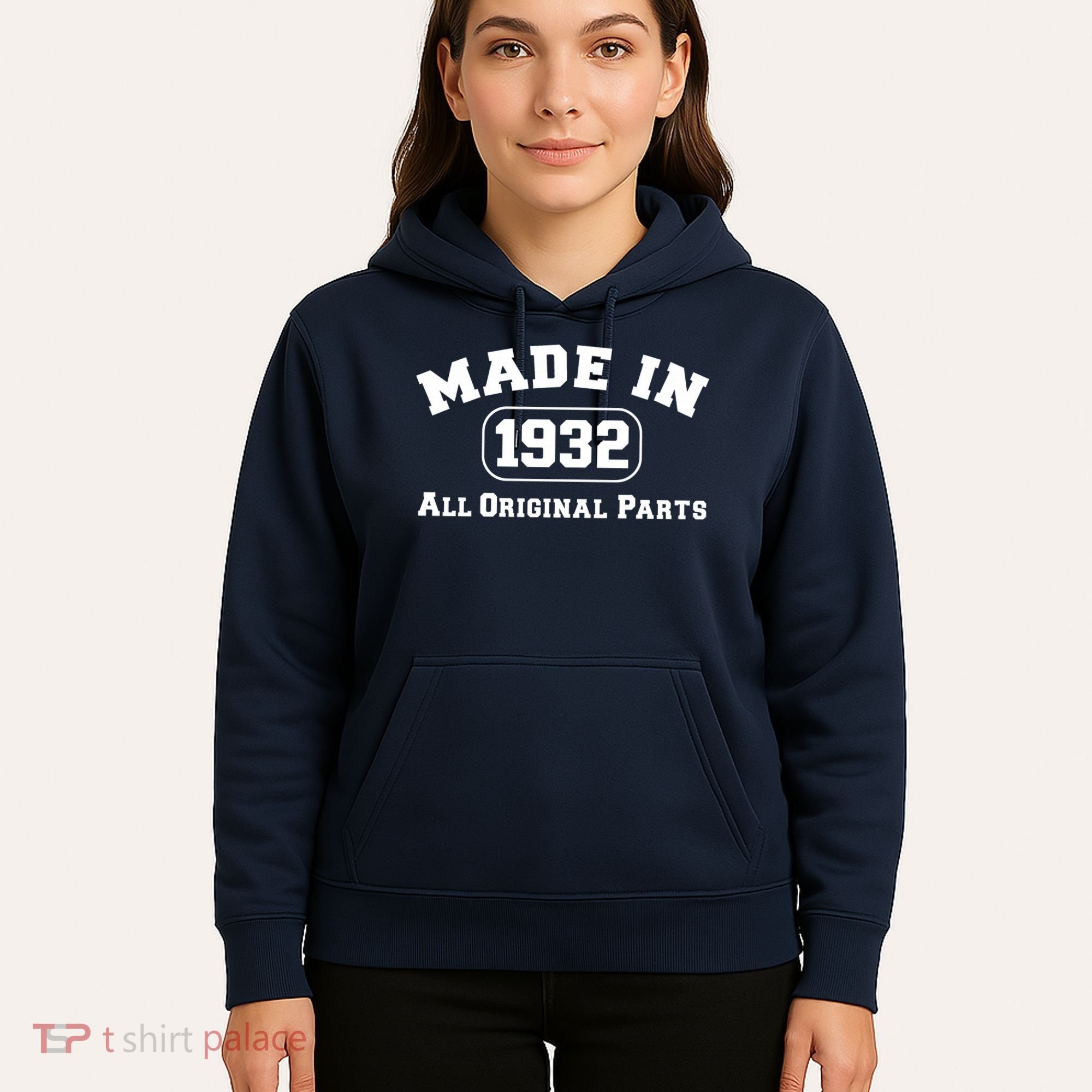 Made In 1932 All Original Parts Hoodie