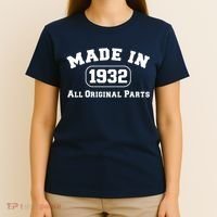 Made In 1932 All Original Parts T-Shirt thumb 4