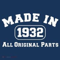 Made In 1932 All Original Parts Women's Hoodie thumb 2