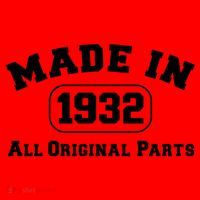 Made In 1932 All Original Parts Santa Hat thumb 1