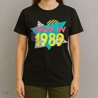 Made In 1989 Retro Vintage 34th Birthday T-Shirt thumb 4