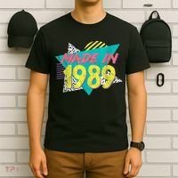 Made In 1989 Retro Vintage 34th Birthday T-Shirt thumb 6