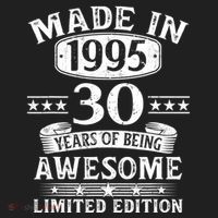 Made In 1995 30 Years Old Gifts 30th Birthday Gift Women's Sweatshirt thumb 2