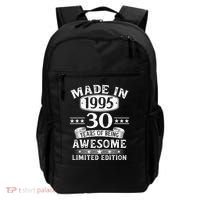 Made In 1995 30 Years Old Gifts 30th Birthday Gift Backpack thumb 0