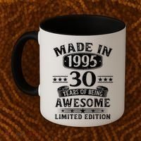 Made In 1995 30 Years Old Gifts 30th Birthday Gift Coffee Mug thumb 2