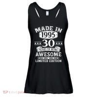 Made In 1995 30 Years Old Gifts 30th Birthday Gift Ladies Essential Flowy Tank thumb 0