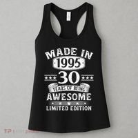 Made In 1995 30 Years Old Gifts 30th Birthday Gift Women's Tank Top thumb 3