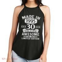 Made In 1995 30 Years Old Gifts 30th Birthday Gift Women's Perfect Tri Rocker Tank thumb 2