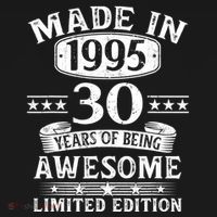 Made In 1995 30 Years Old Gifts 30th Birthday Gift Women's Perfect Tri Rocker Tank thumb 4