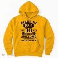 Made In 1995 30 Years Old Gifts 30th Birthday Gift Hoodie thumb 0