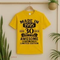 Made In 1995 30 Years Old Gifts 30th Birthday Gift T-Shirt thumb 2