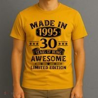 Made In 1995 30 Years Old Gifts 30th Birthday Gift T-Shirt thumb 3