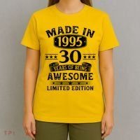 Made In 1995 30 Years Old Gifts 30th Birthday Gift T-Shirt thumb 4
