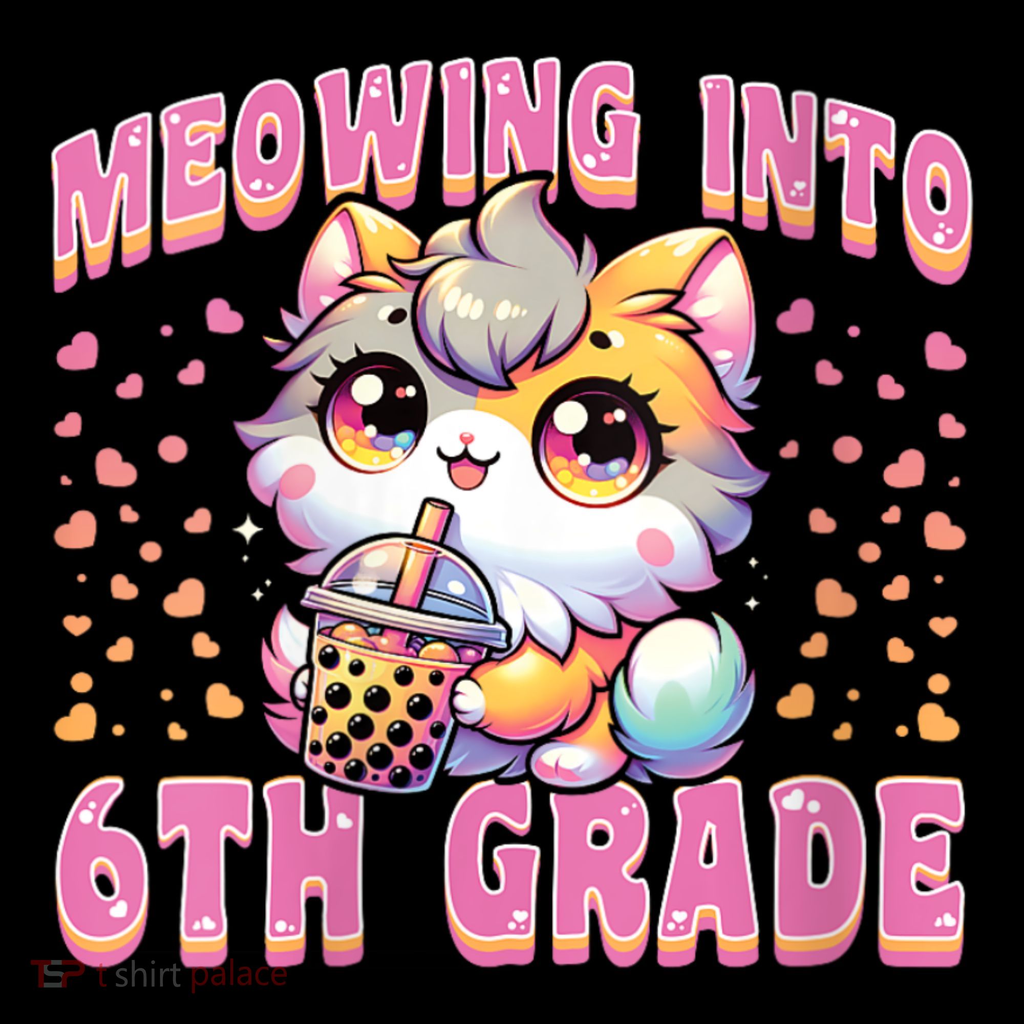Meowing Into 6th Grade Girl Back To School Gift Coffee Mug