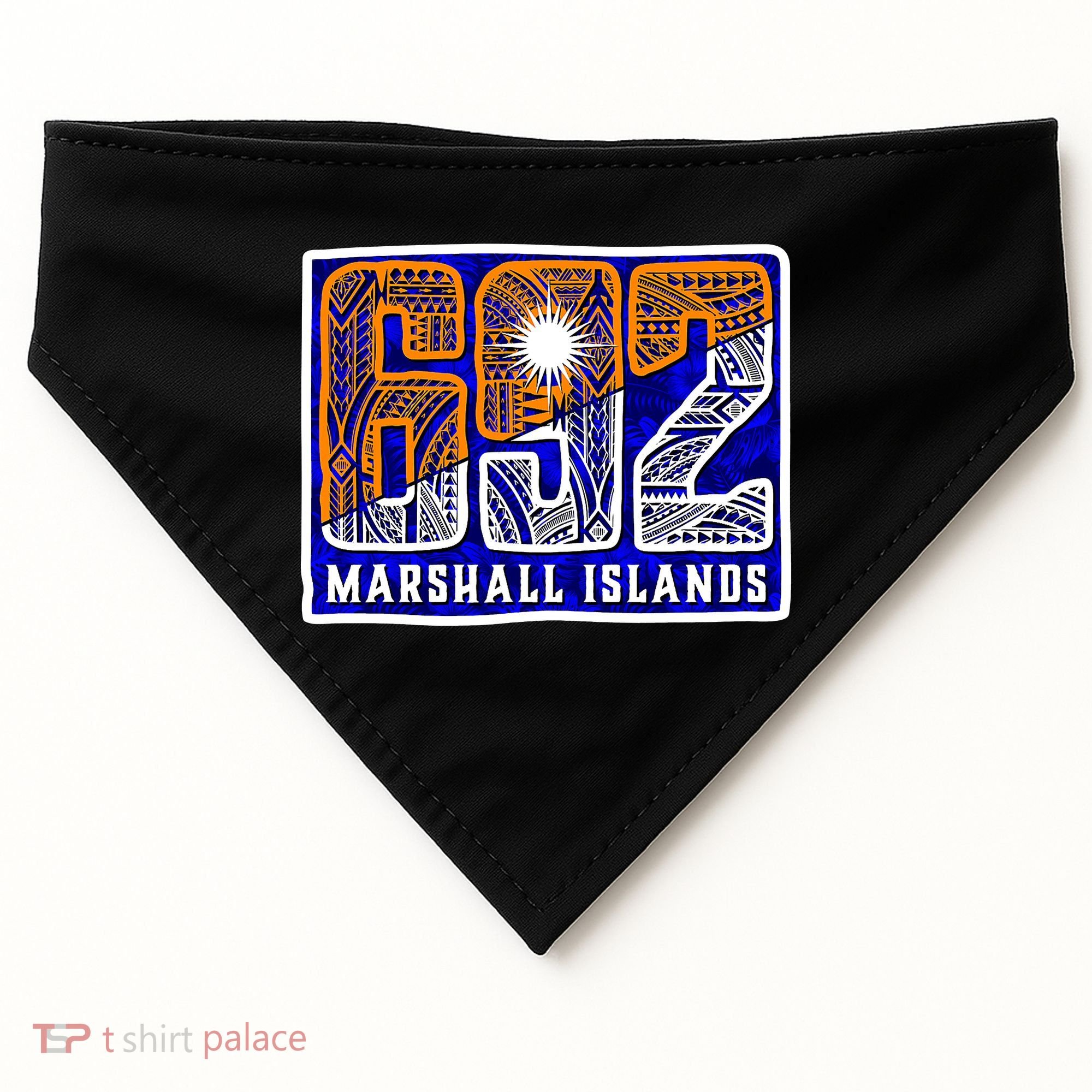 Marshall Islands 692 USA-Made Doggie Bandana