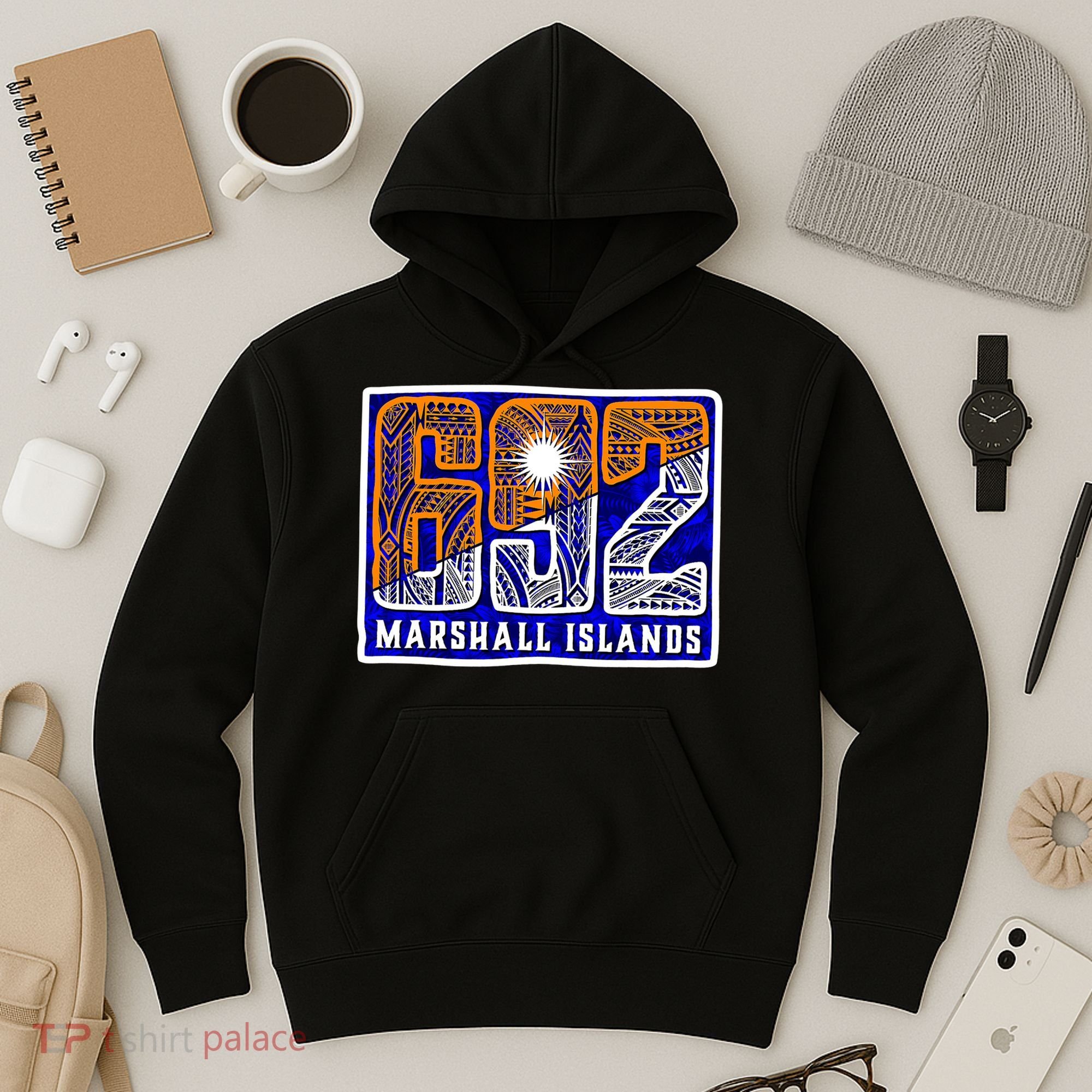 Marshall Islands 692 Hoodie