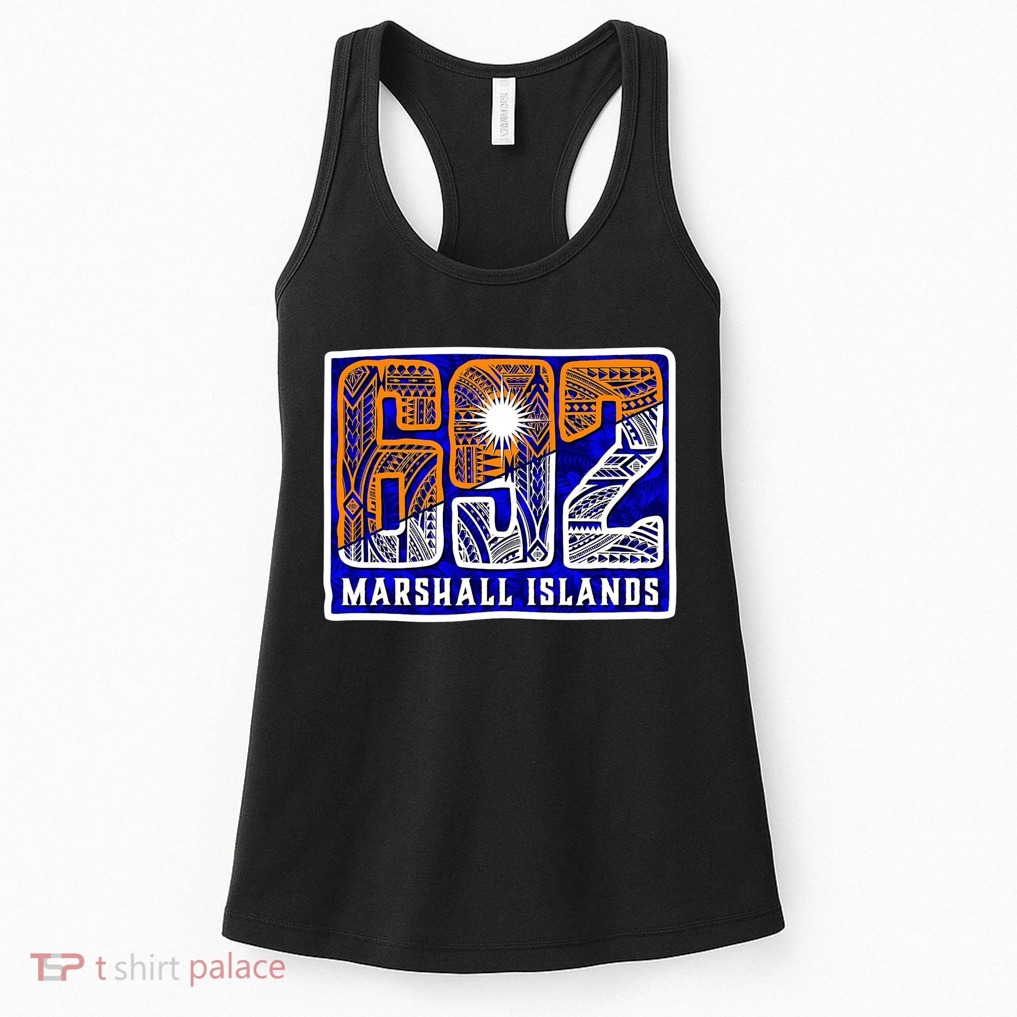 Marshall Islands 692 Women's Tank Top