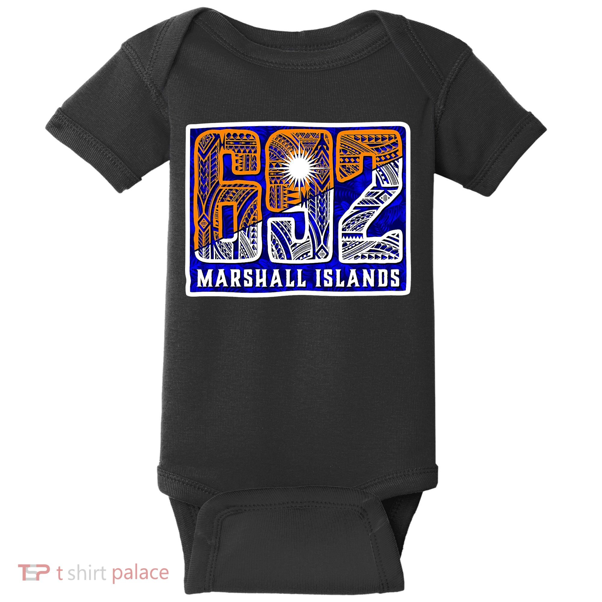 Marshall Islands 692 Baby Bodysuit