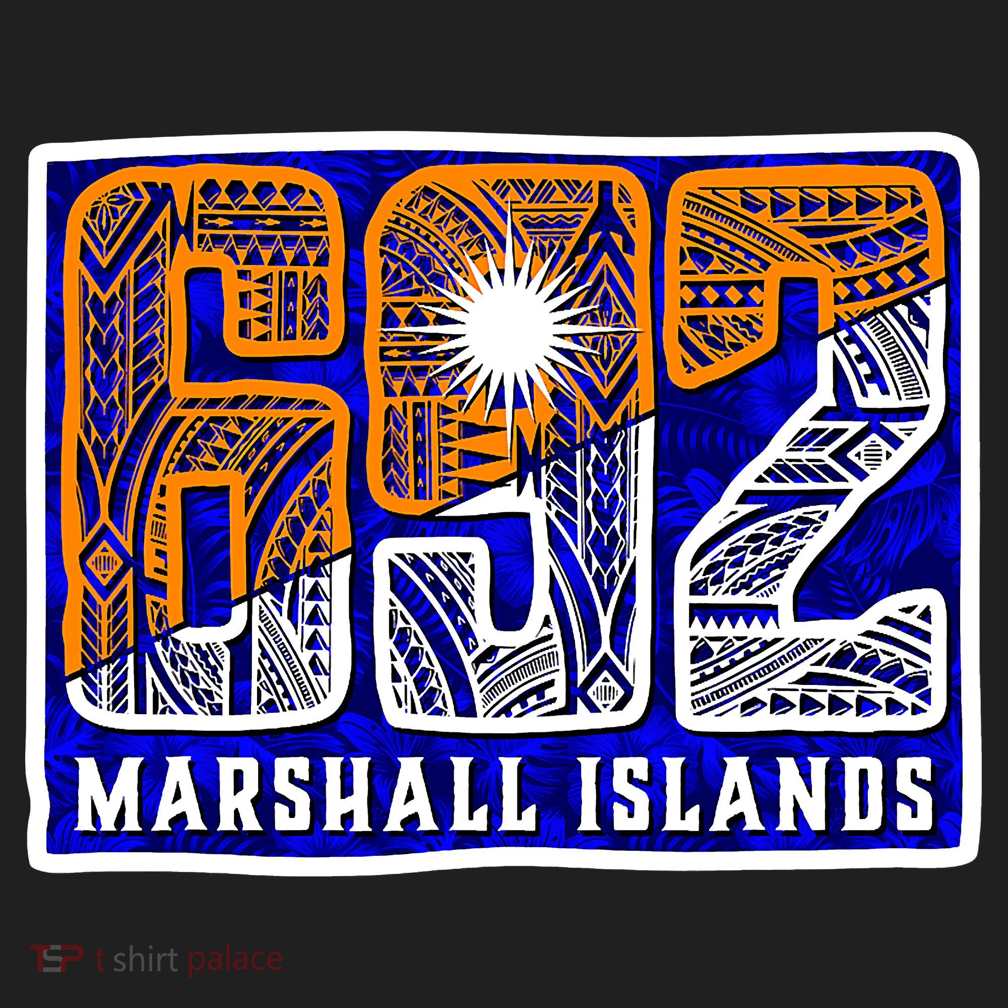 Marshall Islands 692 Golf Towel