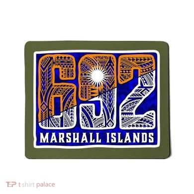 Marshall Islands 692 Mousepad