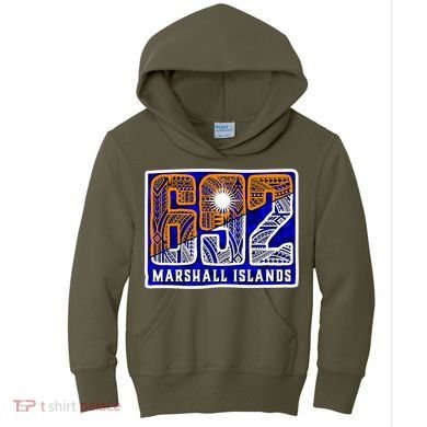 Marshall Islands 692 Kids Hoodie