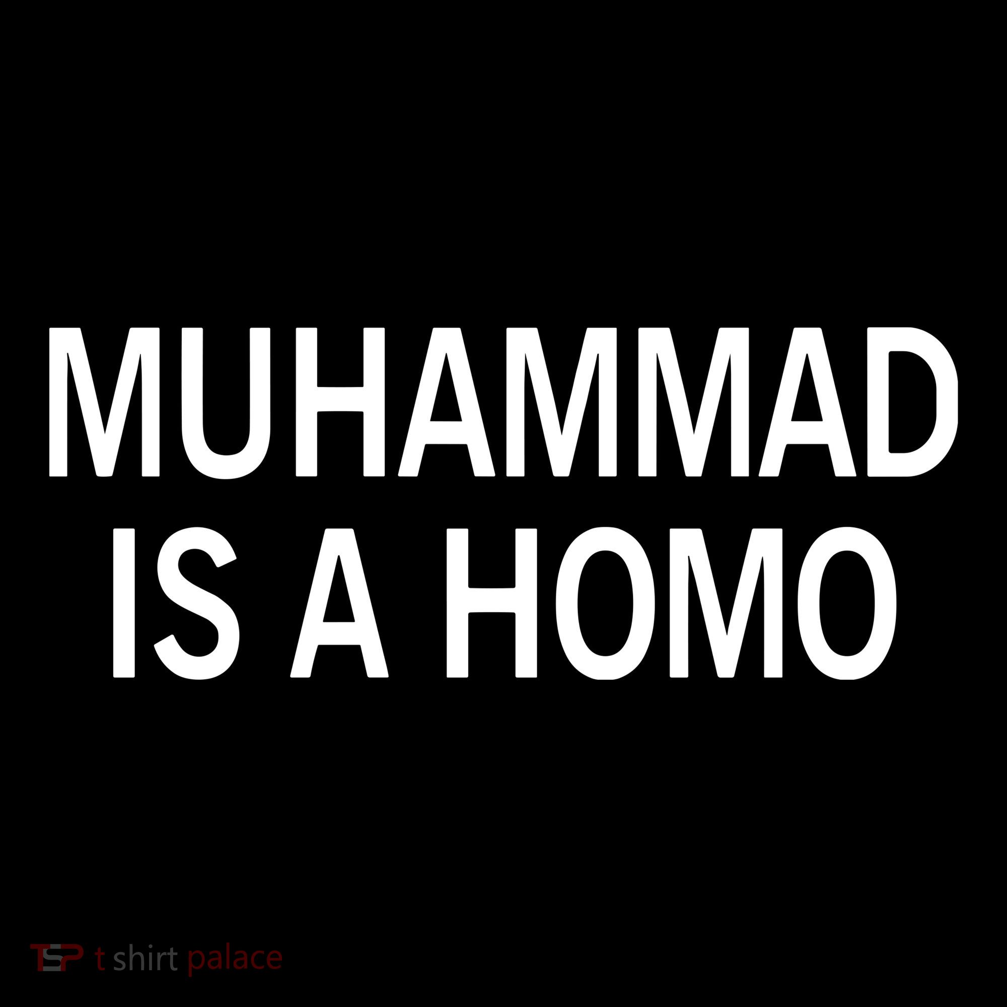 Muhammad Is A Homo Hoodie