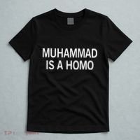 Muhammad Is A Homo T-Shirt thumb 5