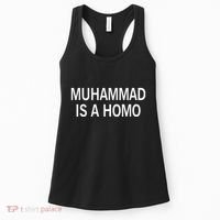 Muhammad Is A Homo Women's Tank Top thumb 0