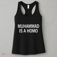 Muhammad Is A Homo Women's Tank Top thumb 3