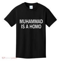 Muhammad Is A Homo Kids T-Shirt thumb 0