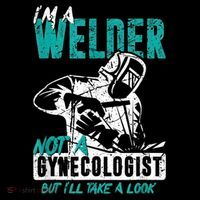 Men Im A Welder Not A Gynecologist Funny Welding Coffee Mug thumb 5