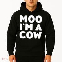 Moo Im A Cow Costume Hoodie thumb 2