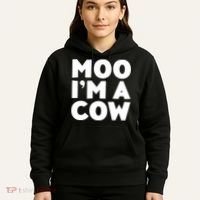 Moo Im A Cow Costume Hoodie thumb 5