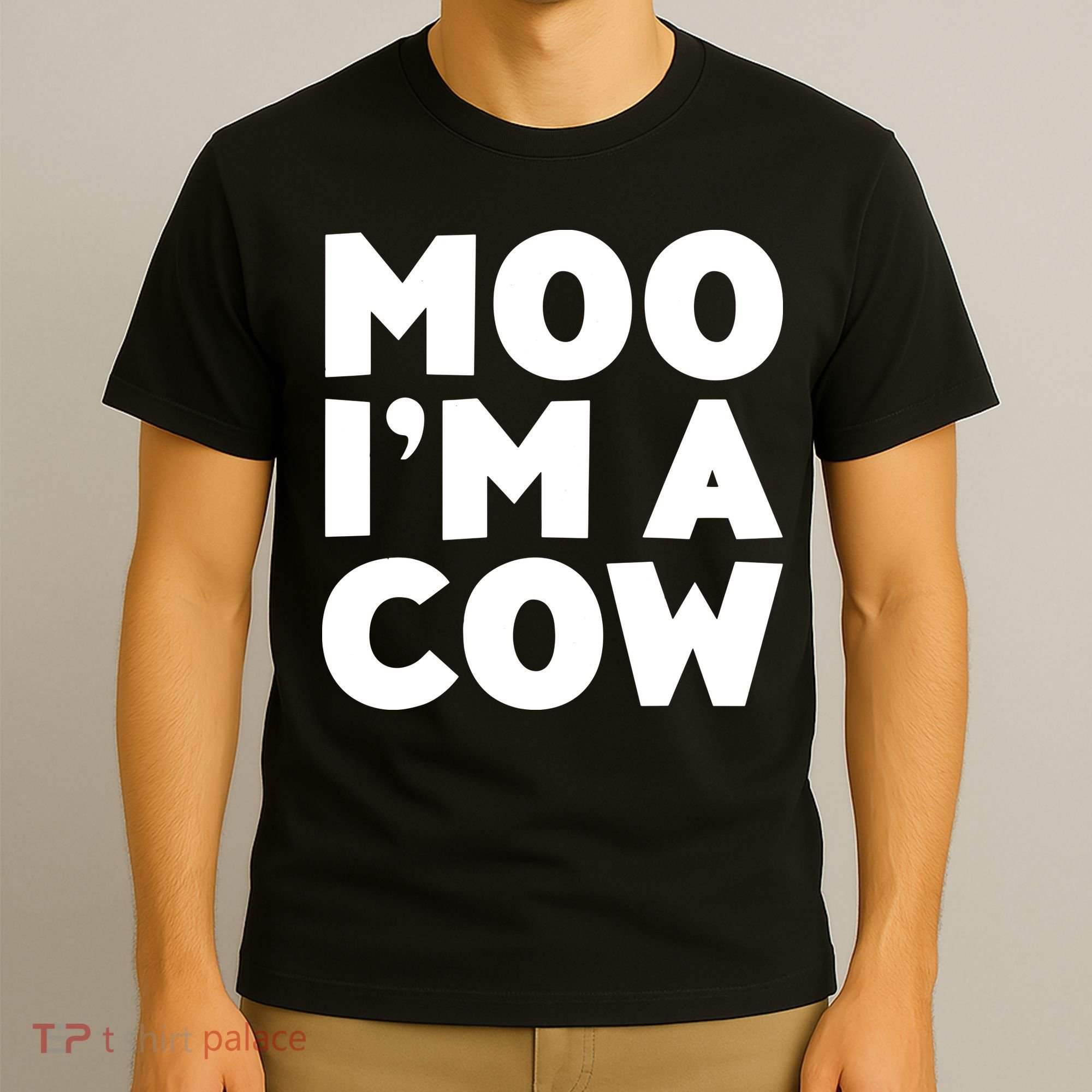 Moo Im A Cow Costume T-Shirt