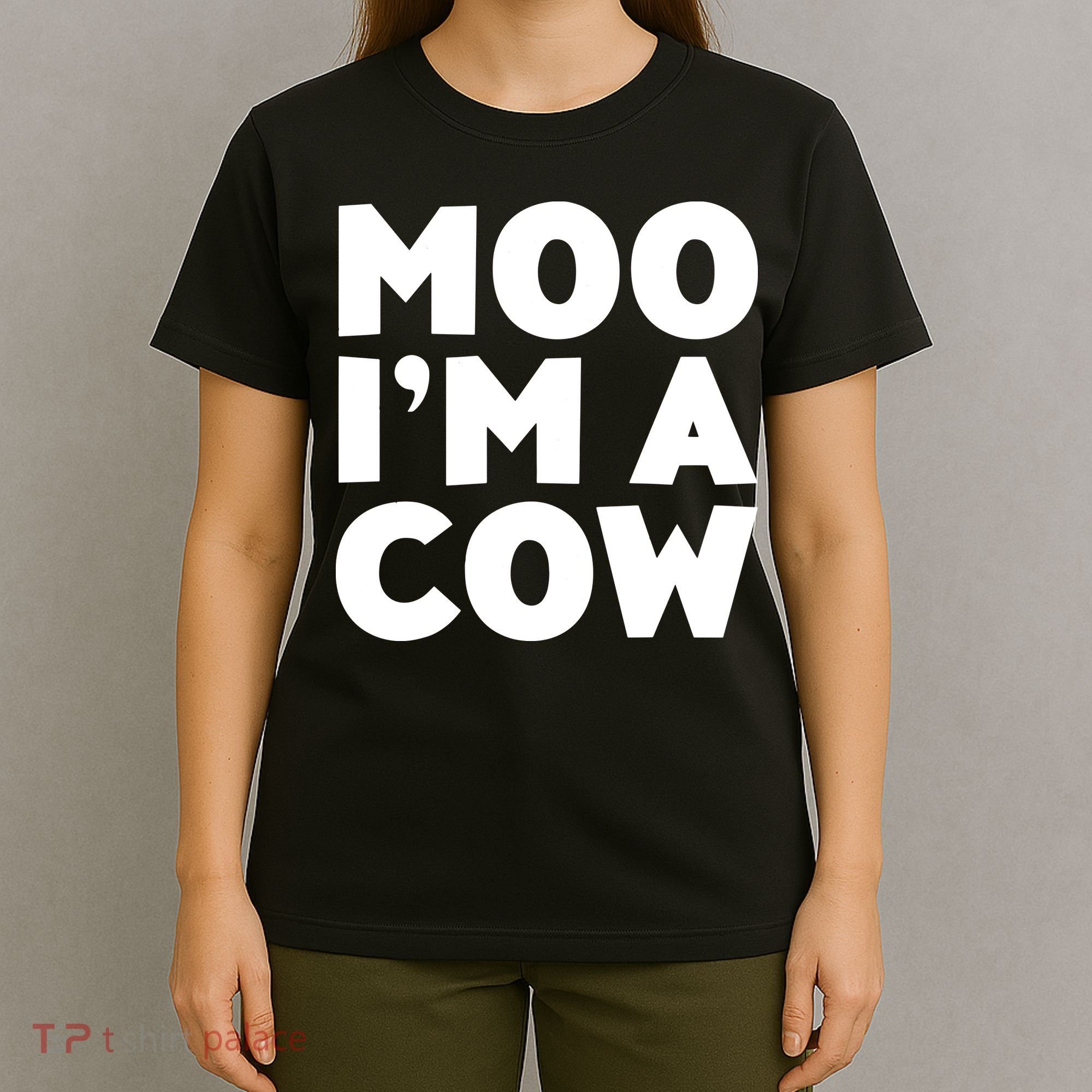 Moo Im A Cow Costume T-Shirt