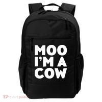 Moo Im A Cow Costume Backpack thumb 0