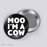 Moo Im A Cow Costume Button thumb 0