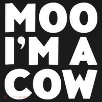 Moo Im A Cow Costume Polo thumb 3