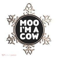 Moo Im A Cow Costume Ornament thumb 0