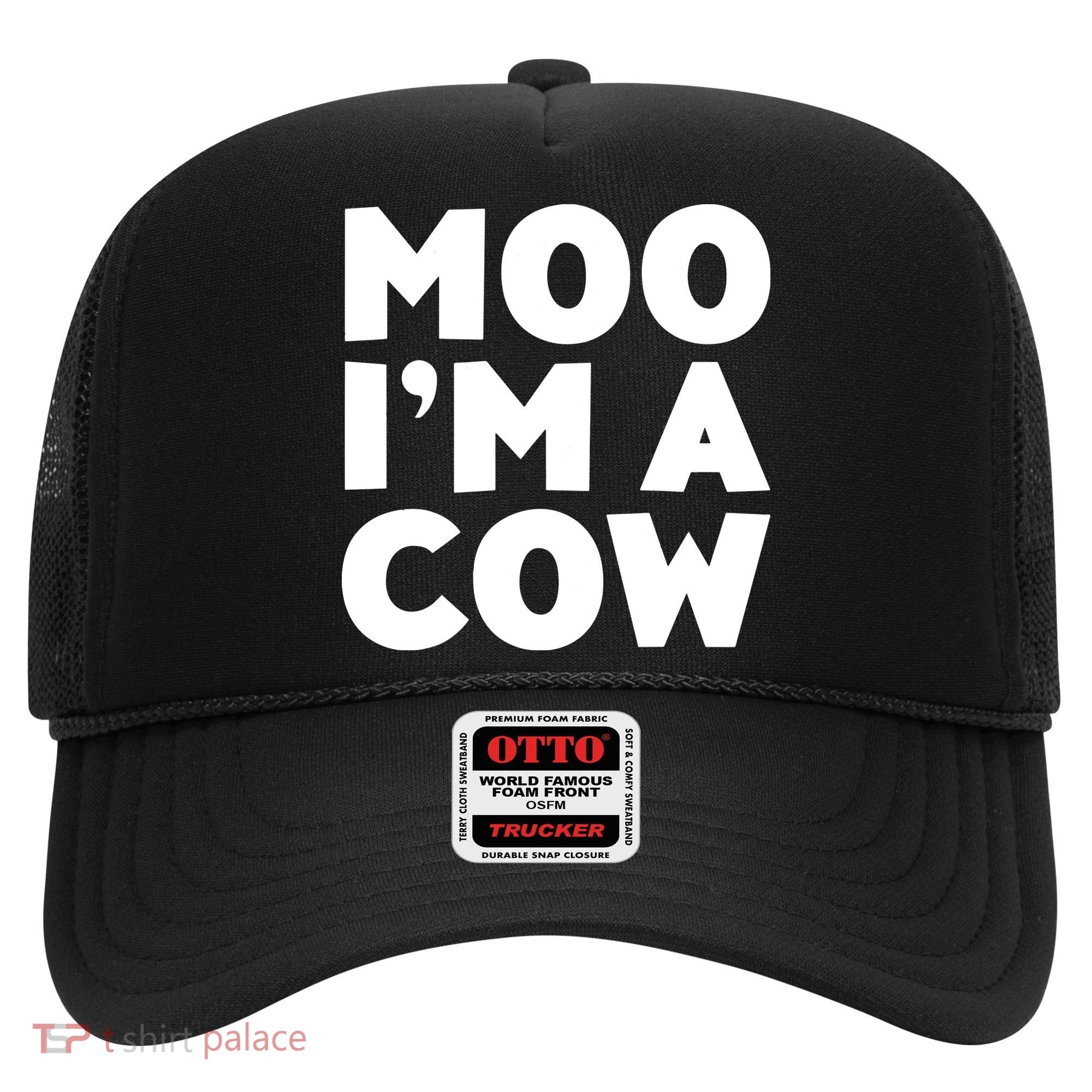 Moo Im A Cow Costume Hat