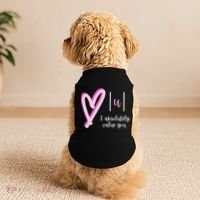 Math I Absolutely Value You Valentine's Day Math Teacher Doggie Tank thumb 2