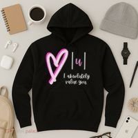 Math I Absolutely Value You Valentine's Day Math Teacher Hoodie thumb 3