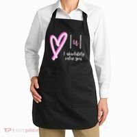 Math I Absolutely Value You Valentine's Day Math Teacher Apron thumb 2