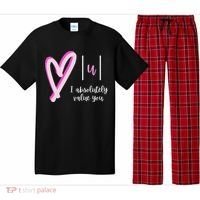 Math I Absolutely Value You Valentine's Day Math Teacher Pajama Set thumb 0