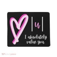 Math I Absolutely Value You Valentine's Day Math Teacher Mousepad thumb 0