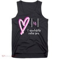 Math I Absolutely Value You Valentine's Day Math Teacher Tank Top thumb 0