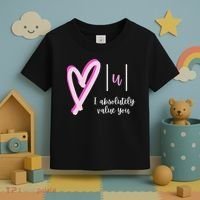 Math I Absolutely Value You Valentine's Day Math Teacher Toddler T-Shirt thumb 3